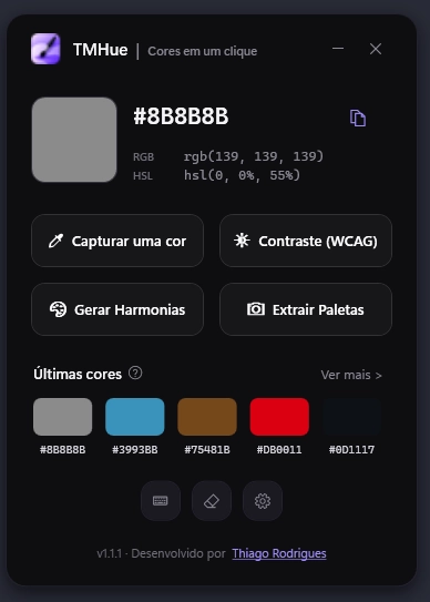 TMHue interface