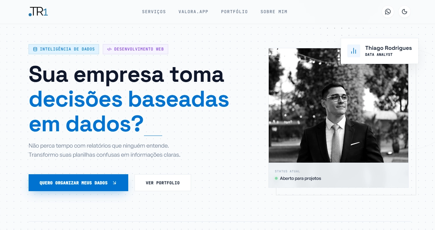 TR1 - Thiago Rodrigues